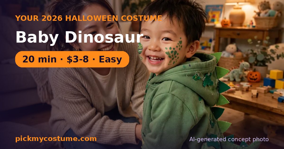 Baby Dinosaur costume idea