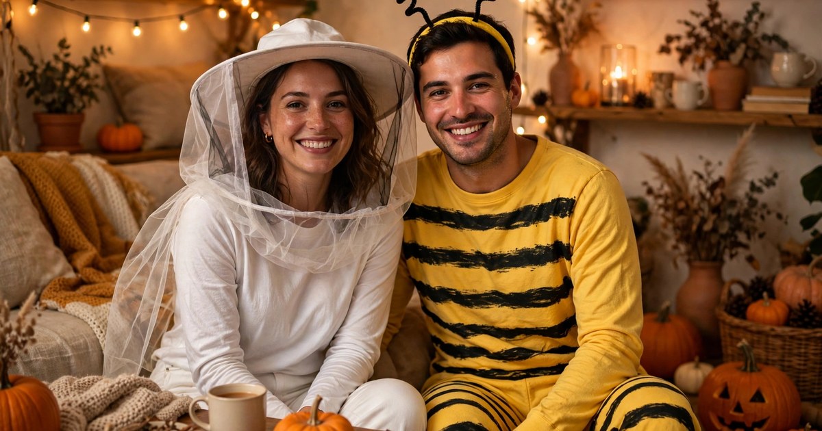 Beekeeper & Bee costume idea