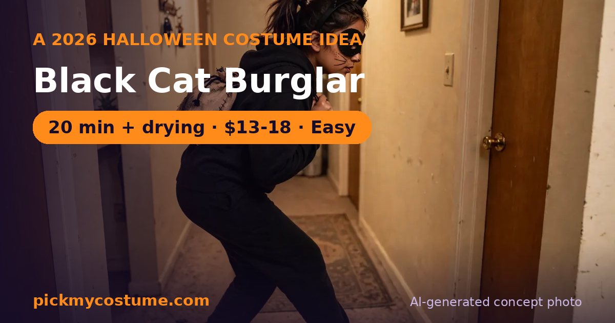 Black Cat Burglar costume
