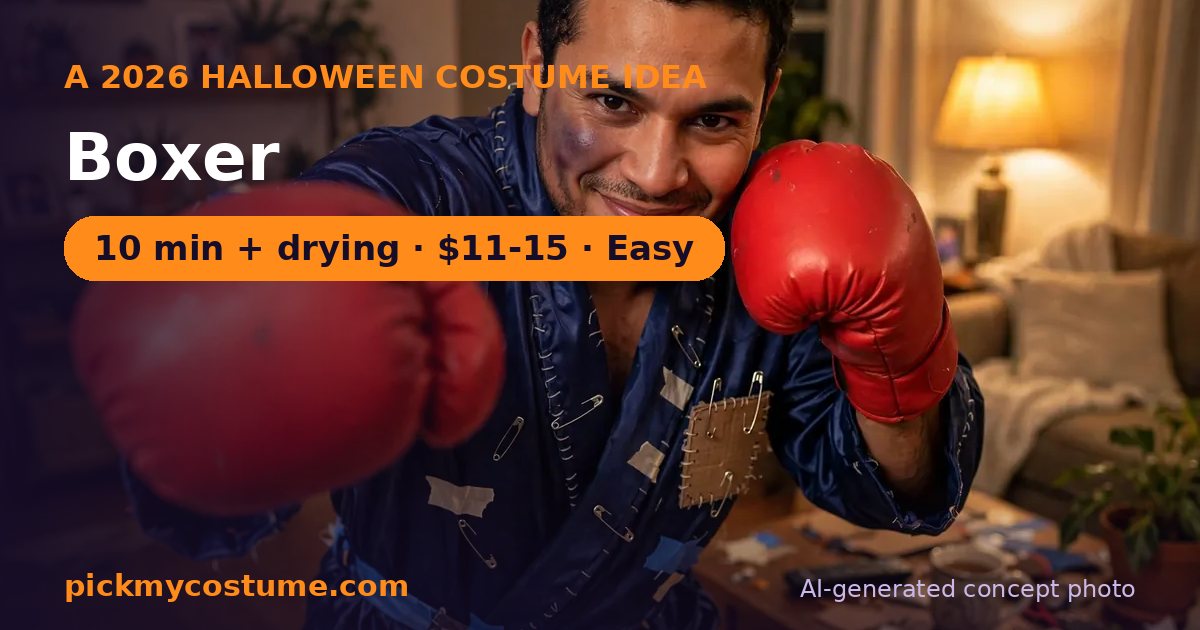 Boxer costume