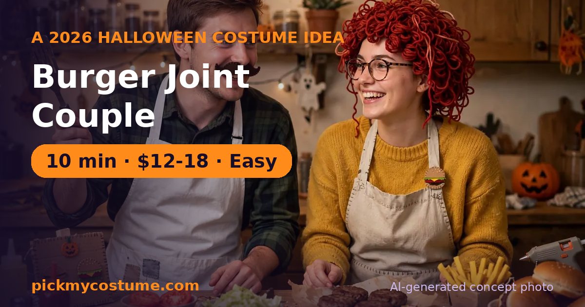 Burger Joint Couple costume