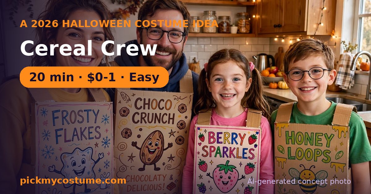 Cereal Crew costume