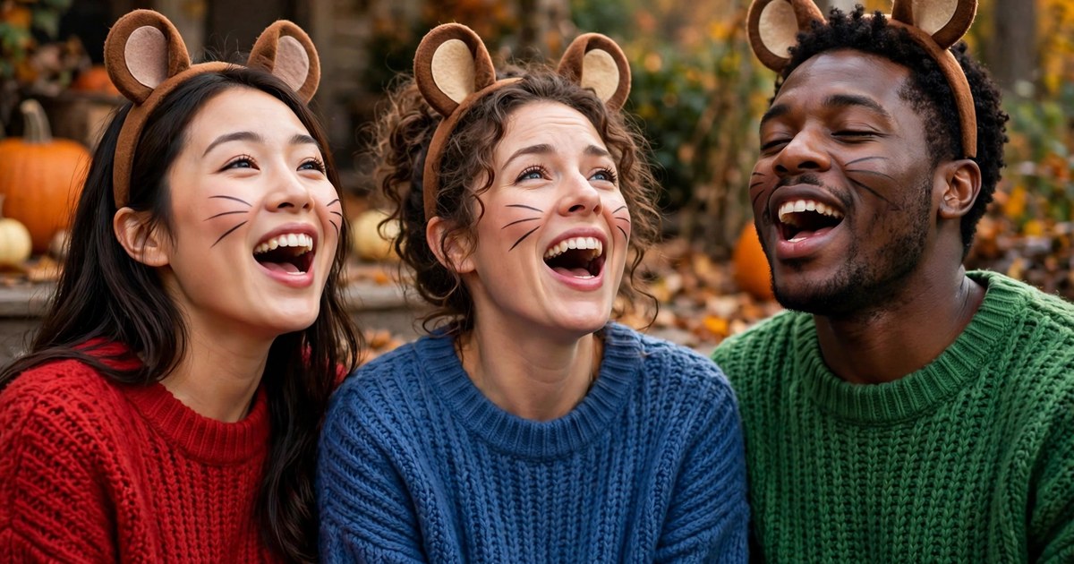 Chipmunk Trio costume idea