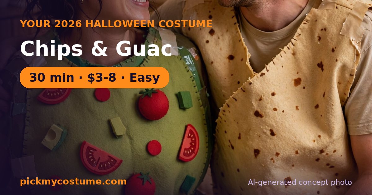 Chips & Guac costume idea