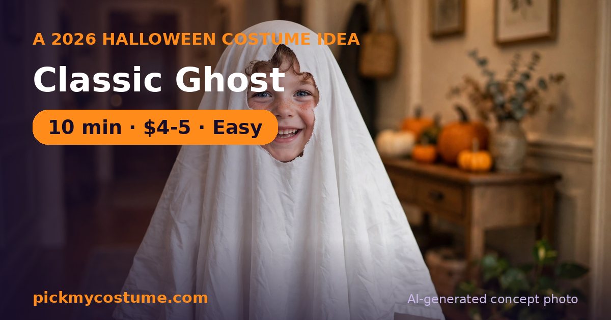 Classic Ghost costume