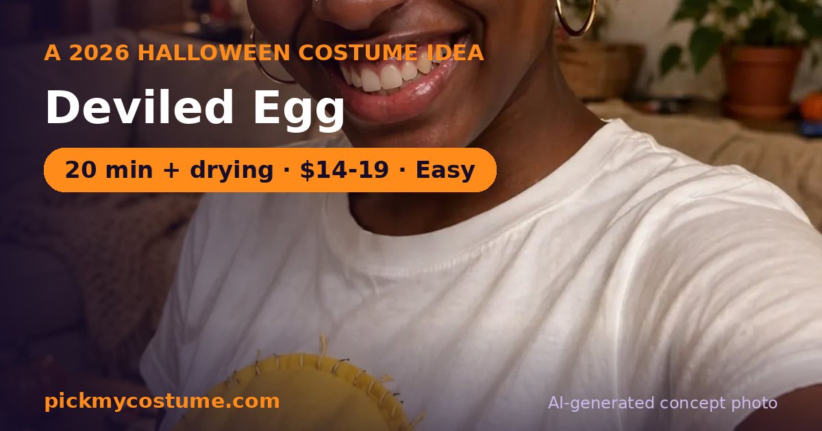 Deviled Egg costume