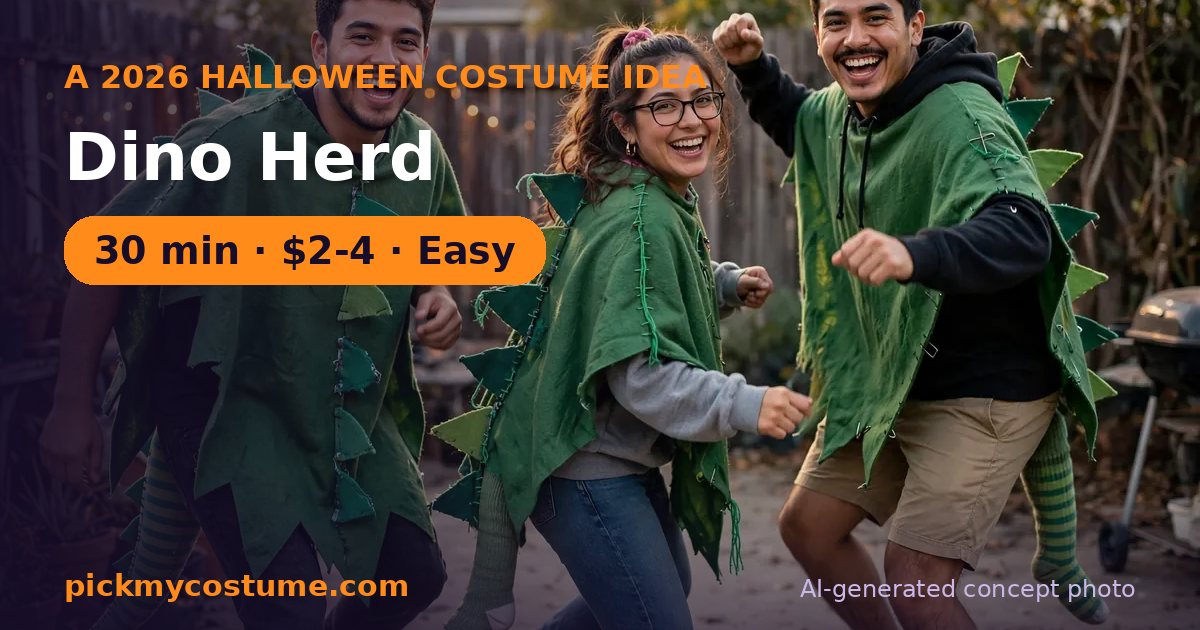 Dino Herd costume