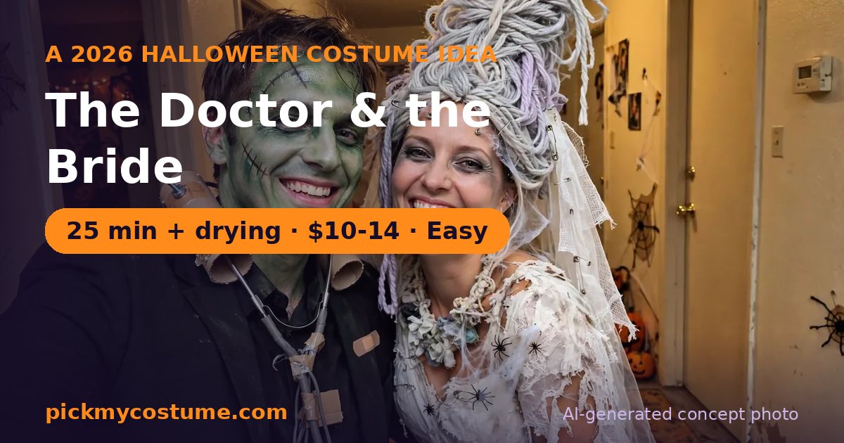 The Doctor & the Bride costume