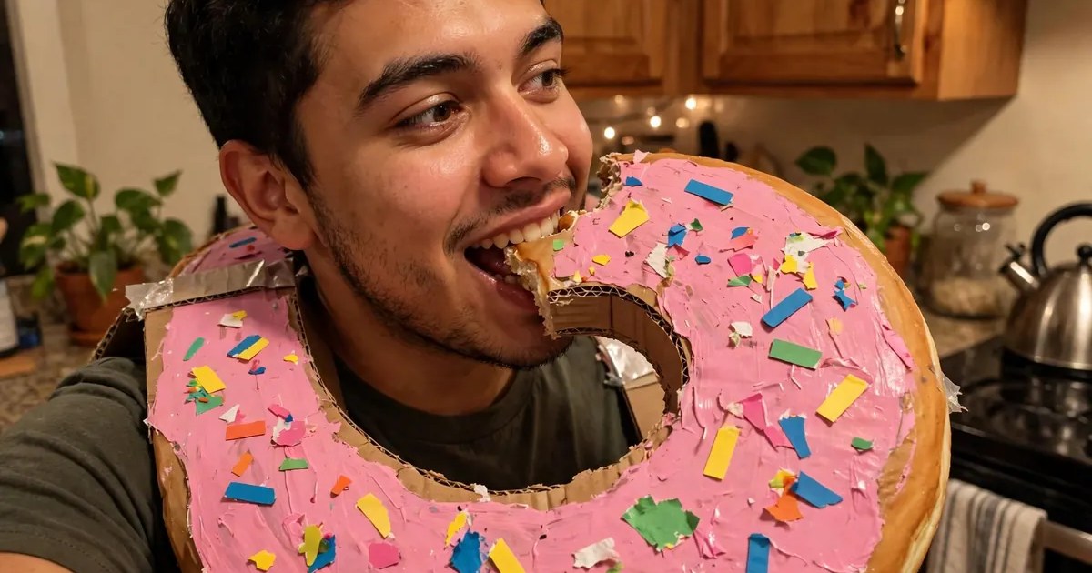 Donut costume idea