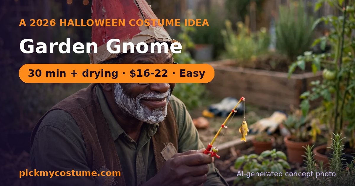 Garden Gnome costume