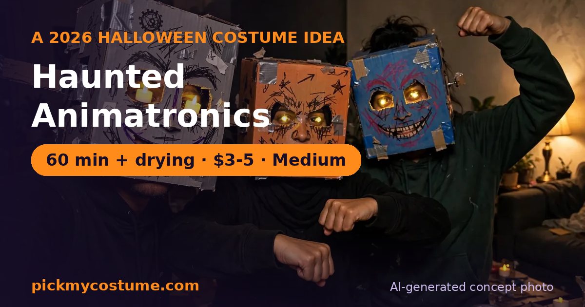 Haunted Animatronics costume