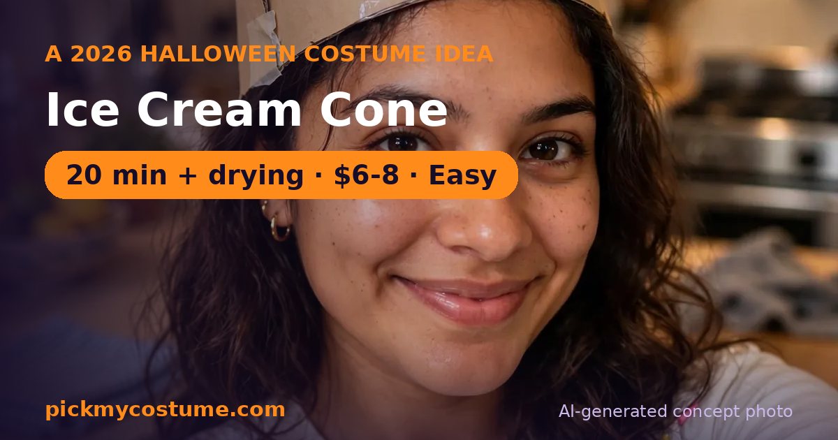 Ice Cream Cone costume