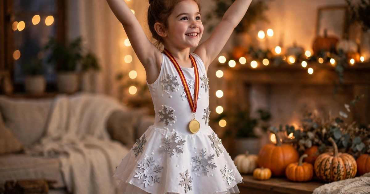 Ice Skater costume idea