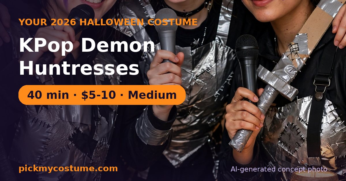 KPop Demon Huntresses costume idea