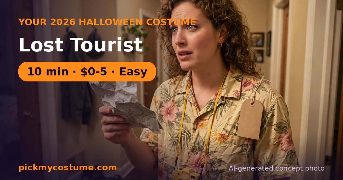 Lost Tourist costume idea