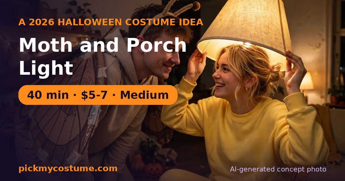Moth and Porch Light costume