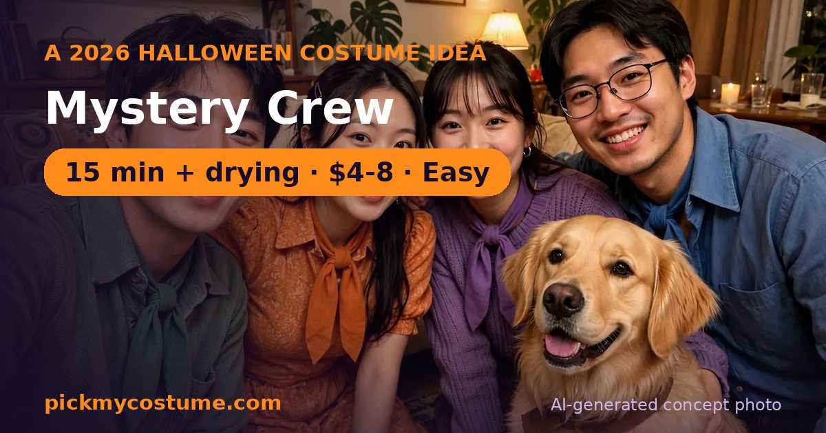 Mystery Crew costume