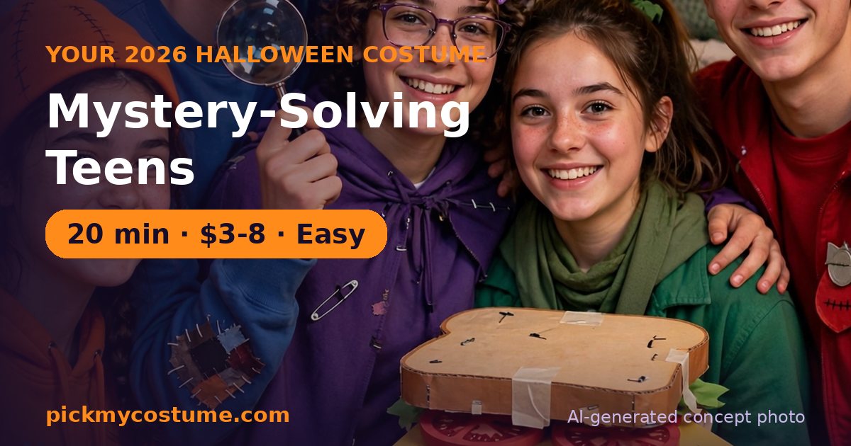 Mystery-Solving Teens costume idea
