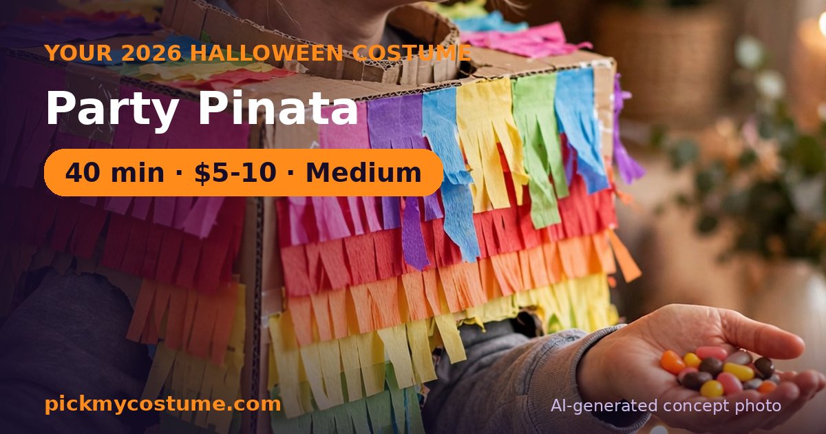 Party Pinata costume idea