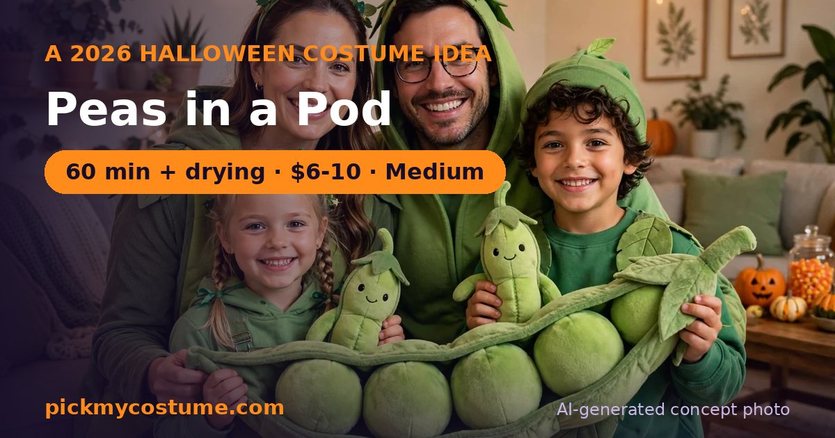 Peas in a Pod costume