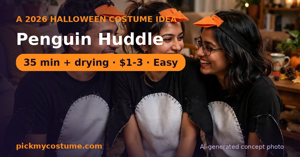 Penguin Huddle costume