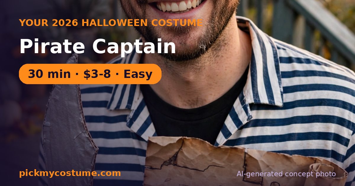 Pirate Captain costume idea