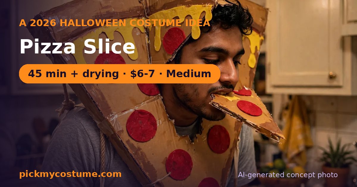 Pizza Slice costume