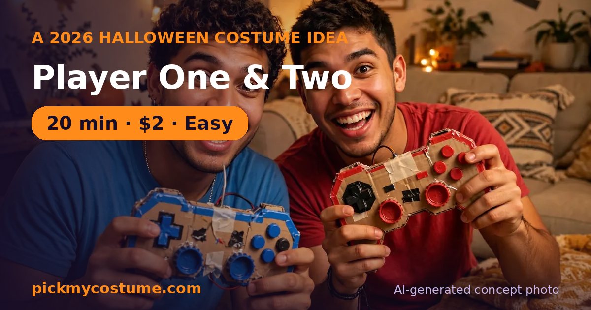 Player One & Two costume