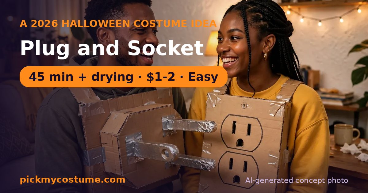 Plug and Socket costume