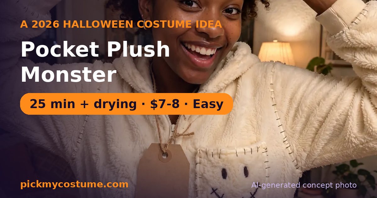 Pocket Plush Monster costume