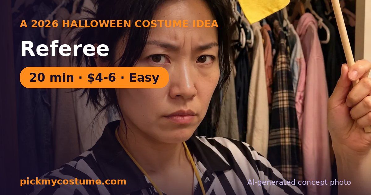 Referee costume