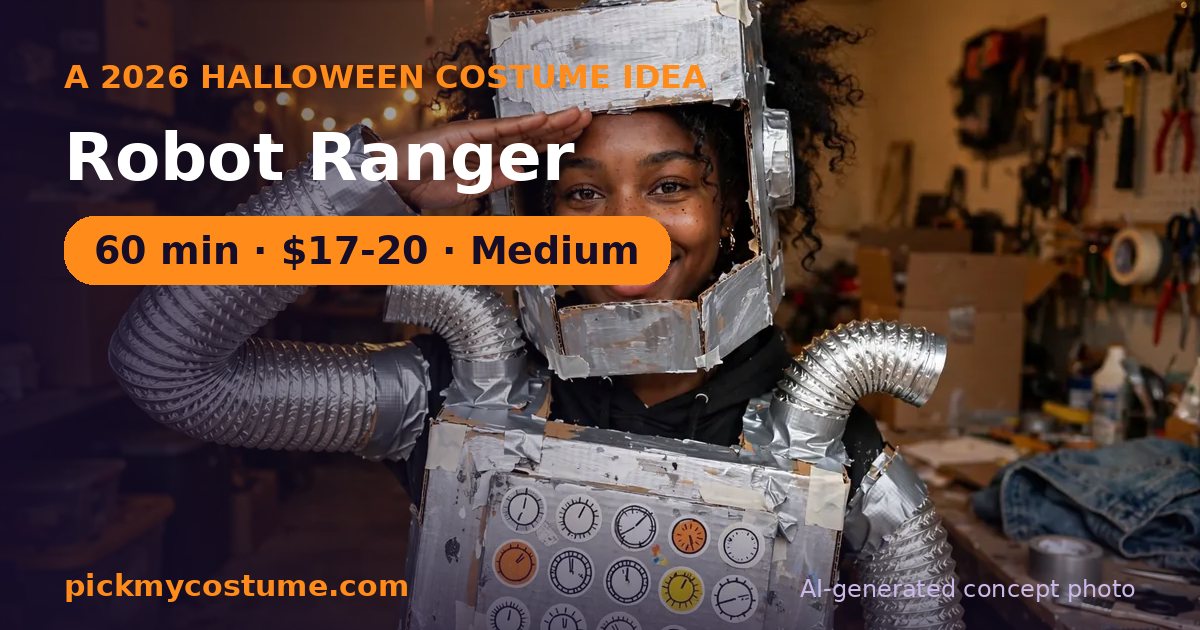 Robot Ranger costume