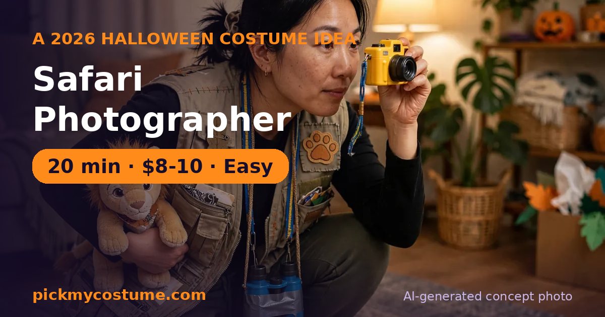 Safari Photographer costume