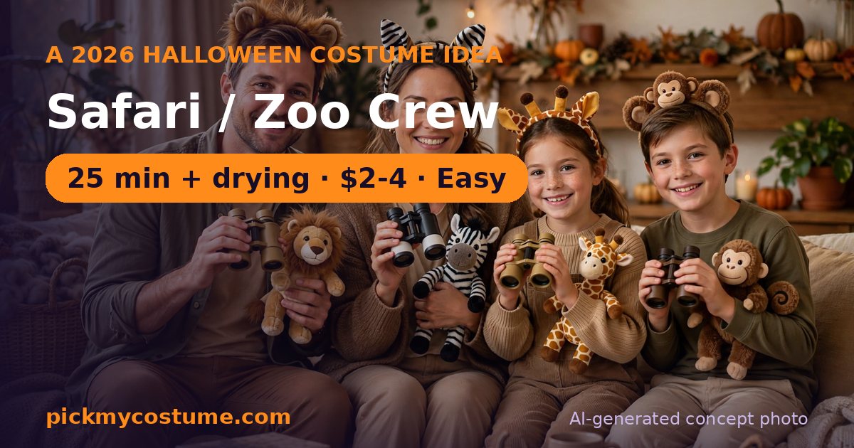 Safari / Zoo Crew costume