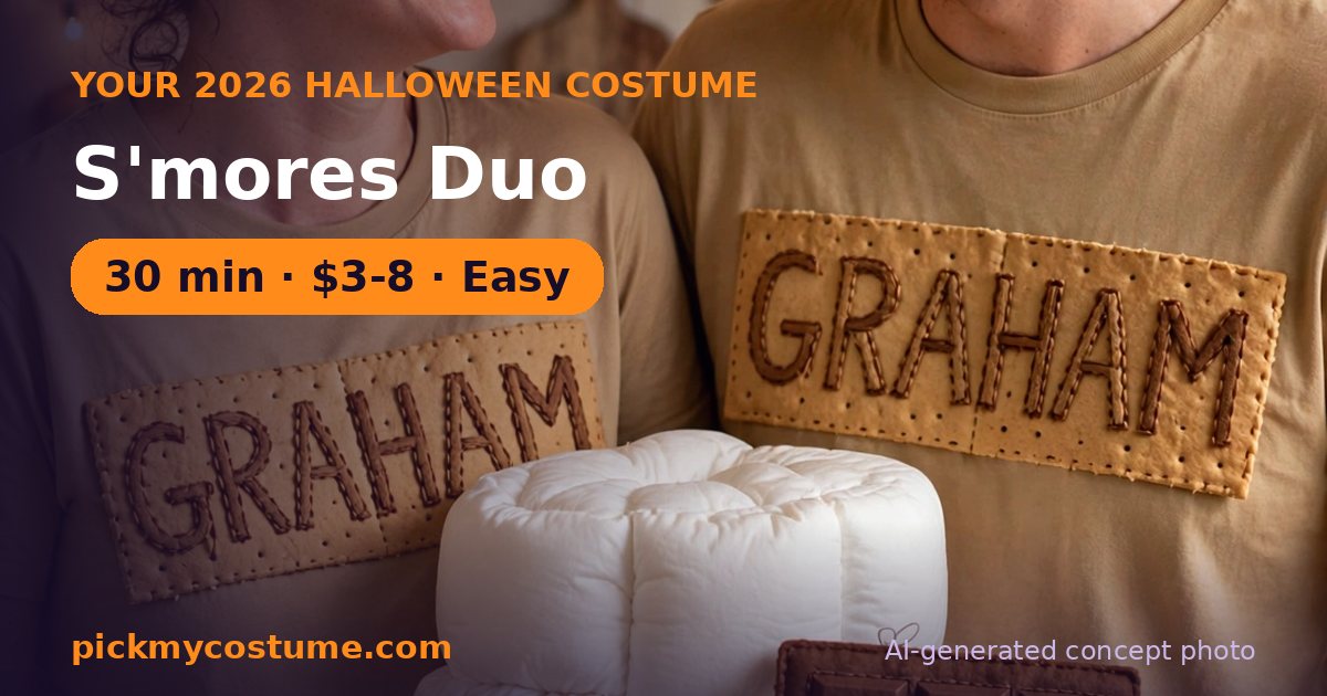 S'mores Duo costume idea