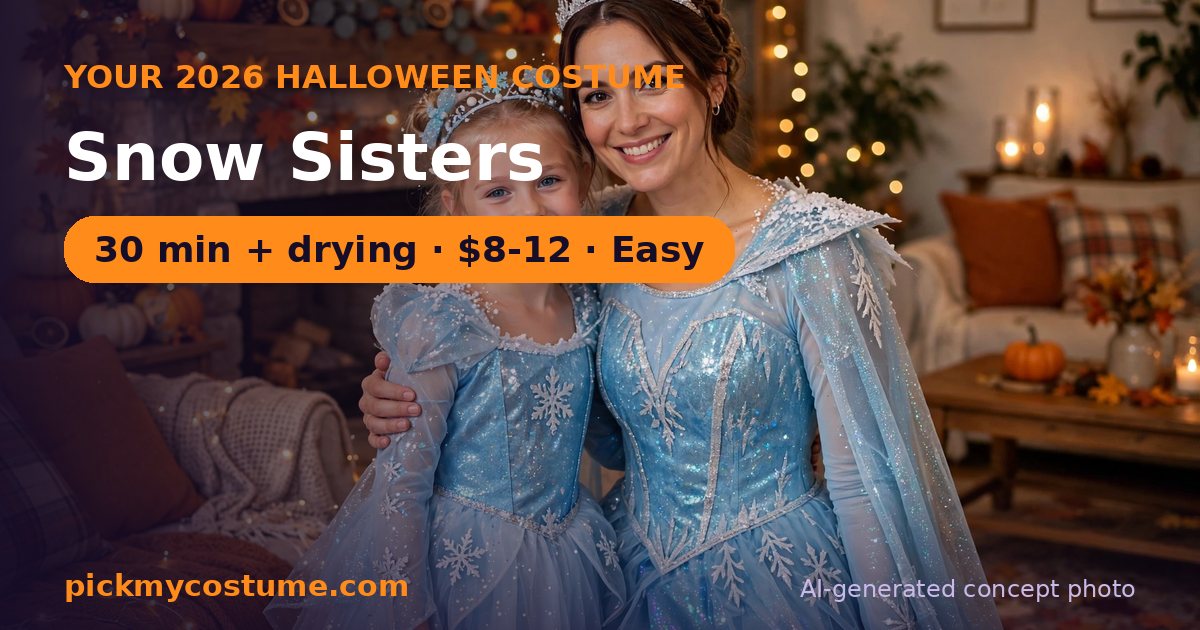 Snow Sisters costume idea