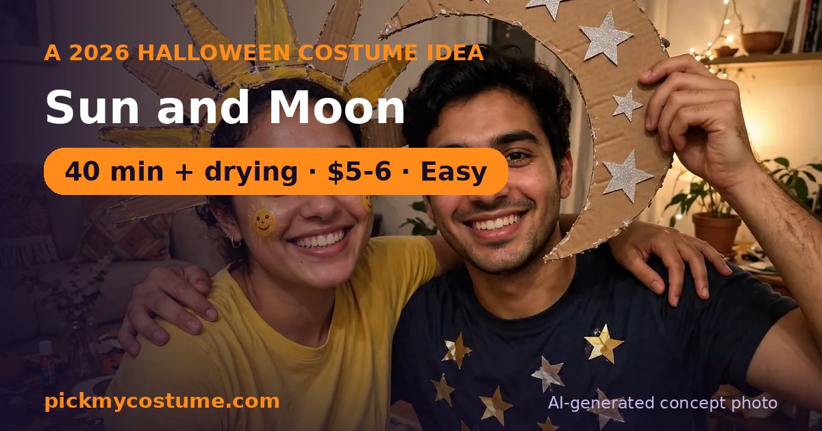 Sun and Moon costume