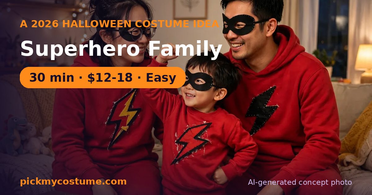 Superhero Family costume
