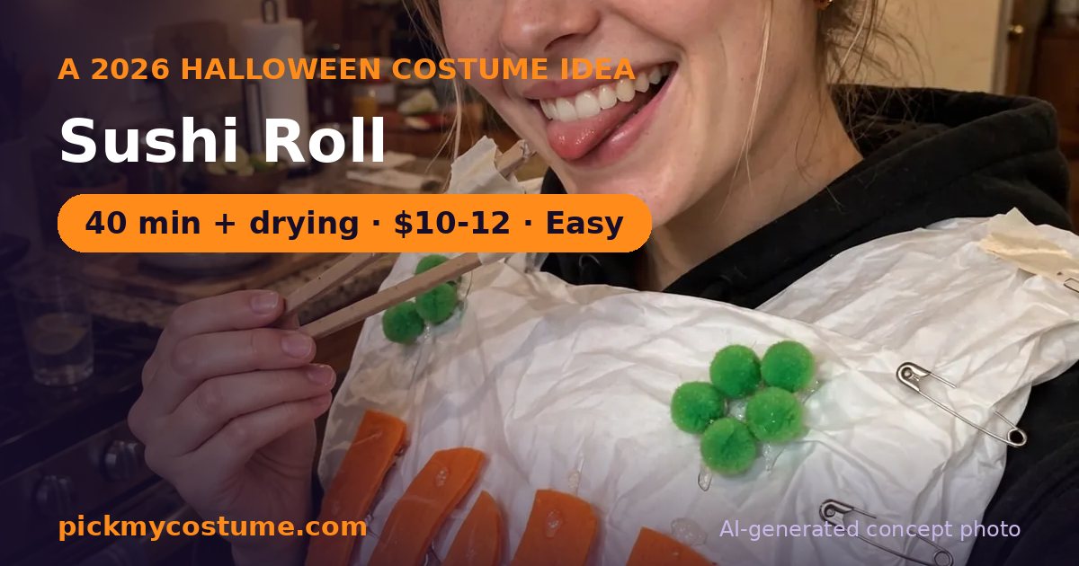 Sushi Roll costume