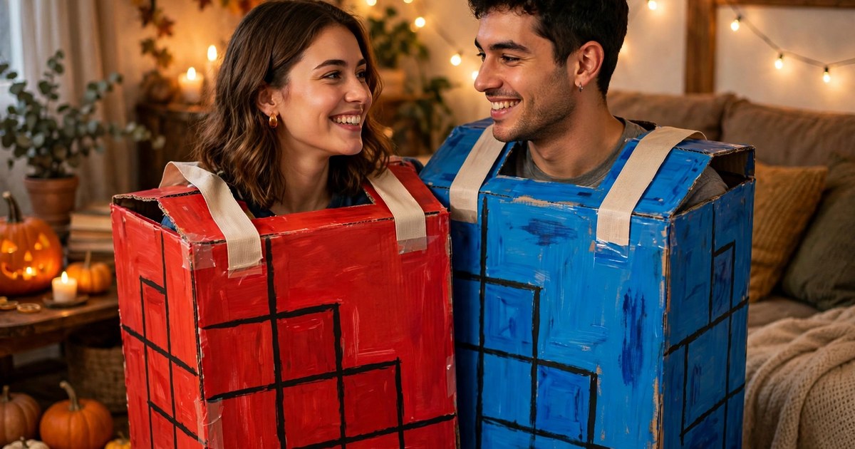 Tetris Duo costume idea