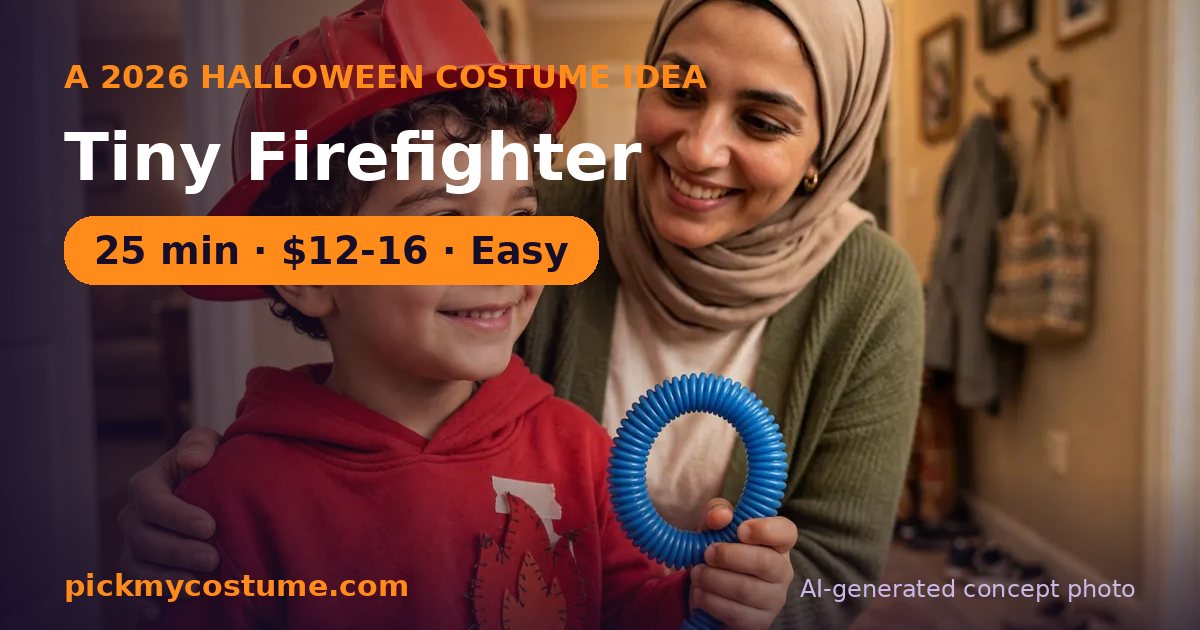 Tiny Firefighter costume