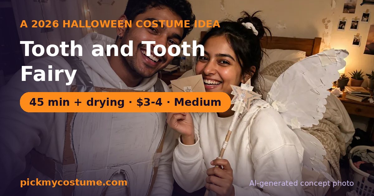 Tooth and Tooth Fairy costume