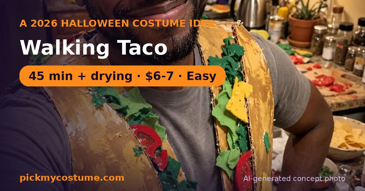 Walking Taco costume