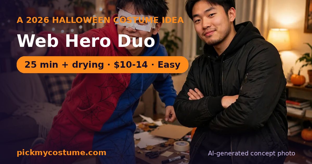 Web Hero Duo costume