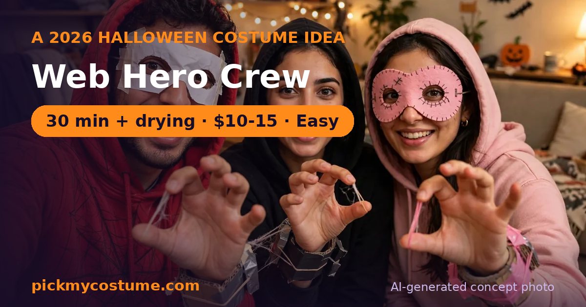 Web Hero Crew costume