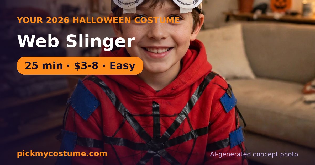 Web Slinger costume idea