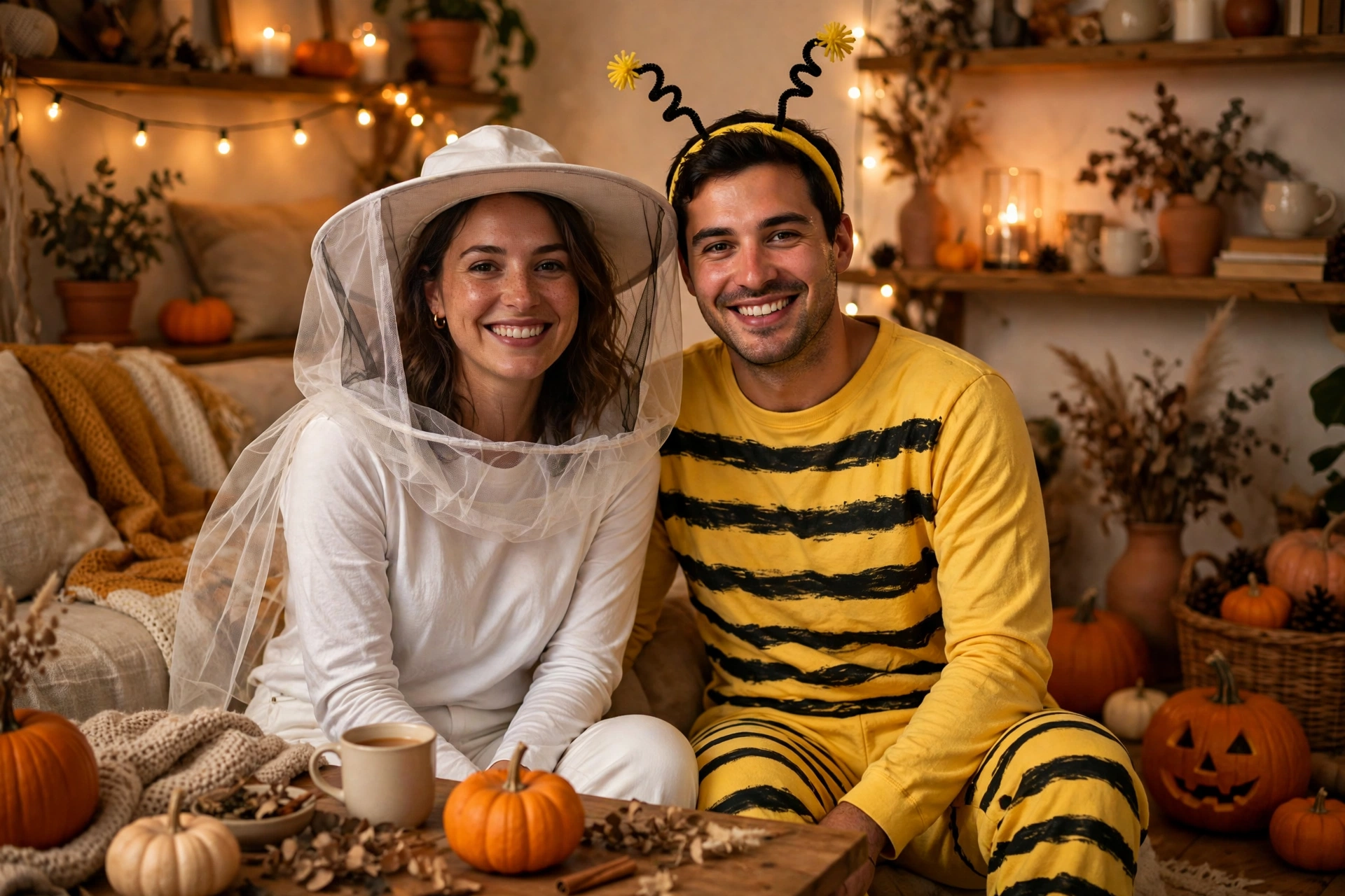 Beekeeper and Bee costume