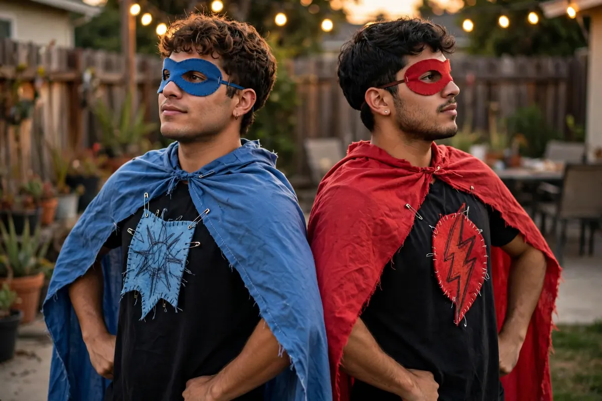 Caped Duo