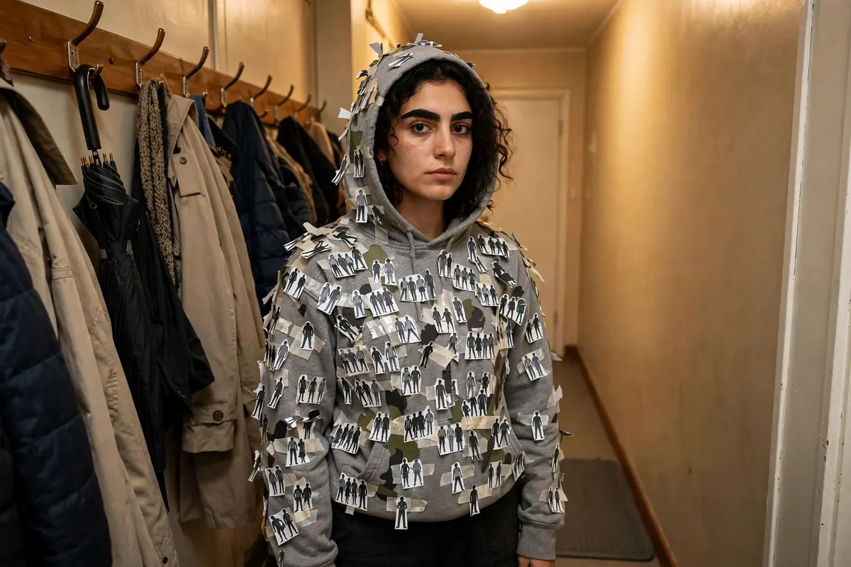 Crowd Camouflage costume