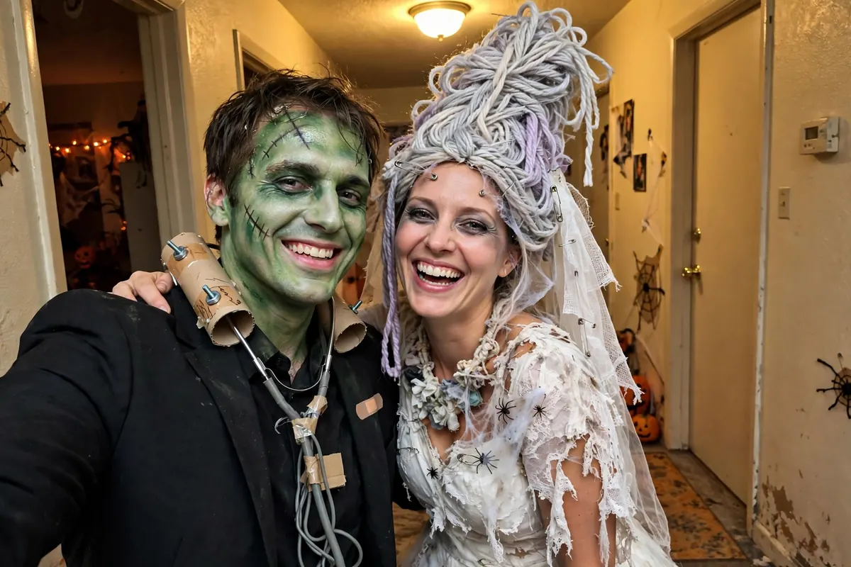 The Doctor & the Bride costume concept photo